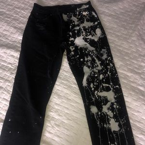 Hand Bleached Pants